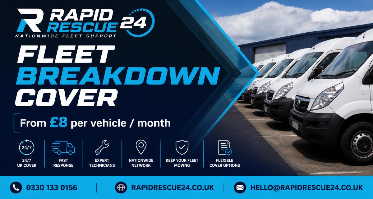 Roadside recovery advert creative: Fleet cover (B2B)